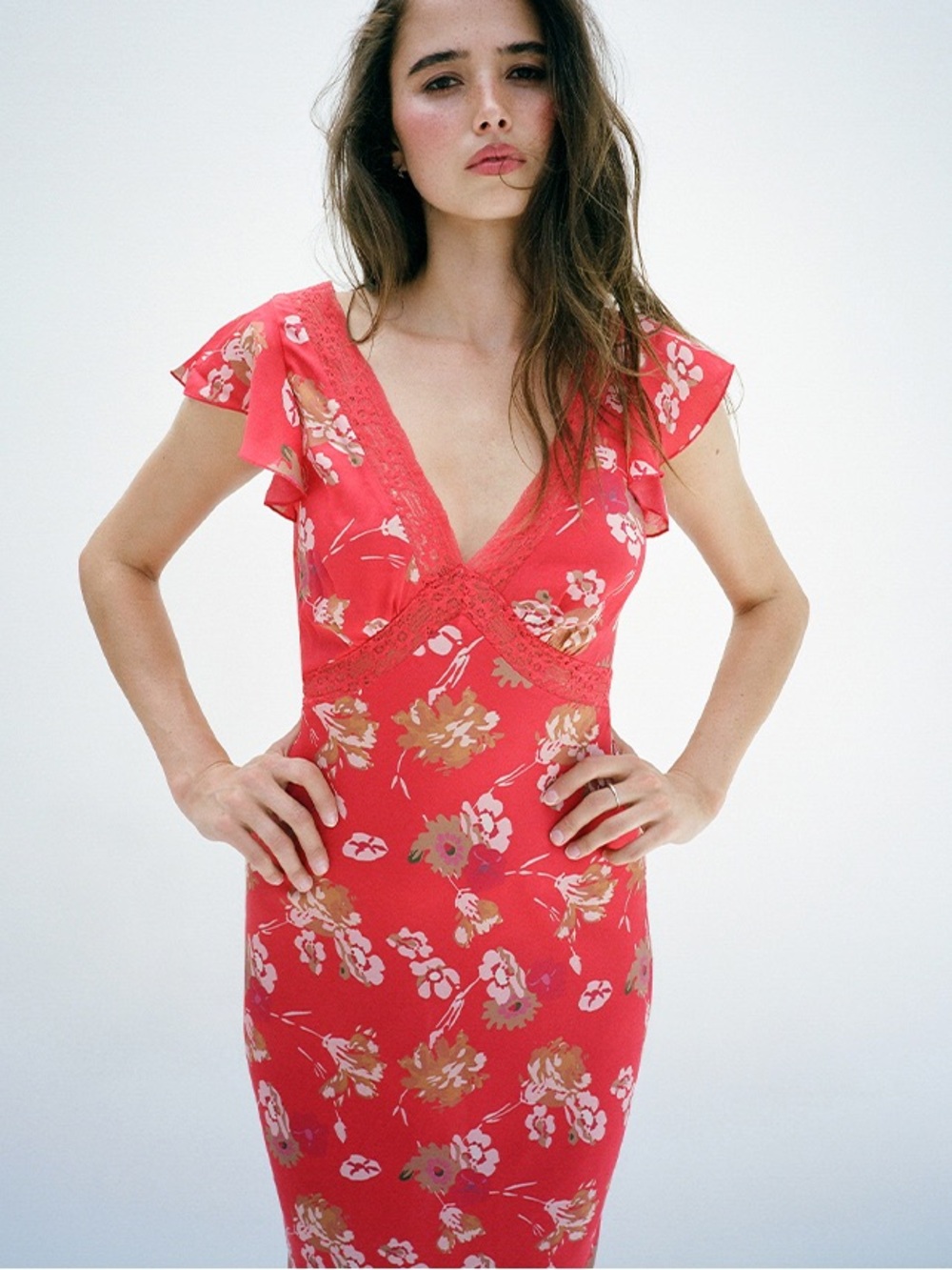 NWOT Realisation Par The Fleur Dress in Scarlett - Picture 4 of 12